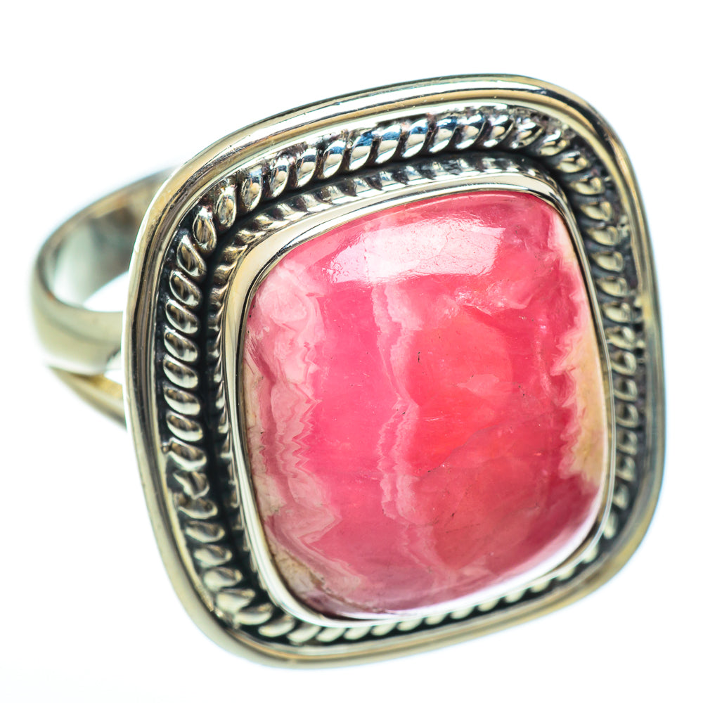 Rhodochrosite Rings handcrafted by Anasilvercos - RING45286