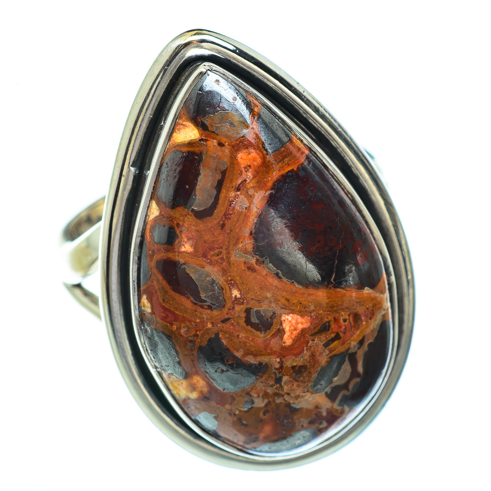 Chert Breccia Rings handcrafted by Anasilvercos - RING45313