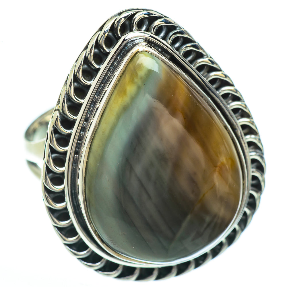 Willow Creek Jasper Rings handcrafted by Anasilvercos - RING45316