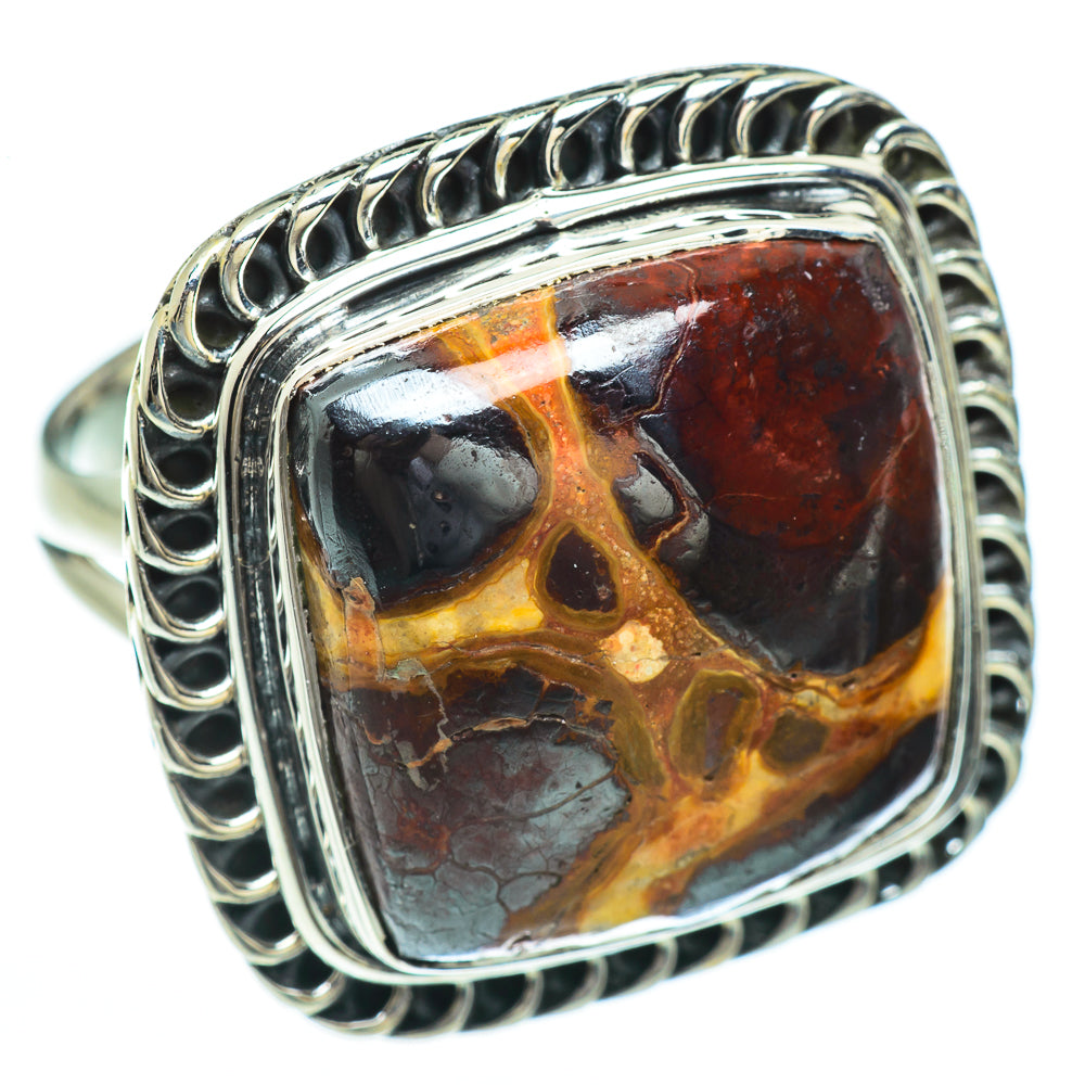 Chert Breccia Rings handcrafted by Anasilvercos - RING45317 - Photo 2