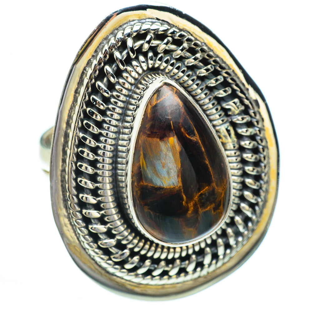Pietersite Rings handcrafted by Anasilvercos - RING45360
