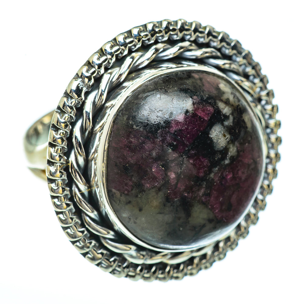 Russian Eudialyte Rings handcrafted by Anasilvercos - RING45394