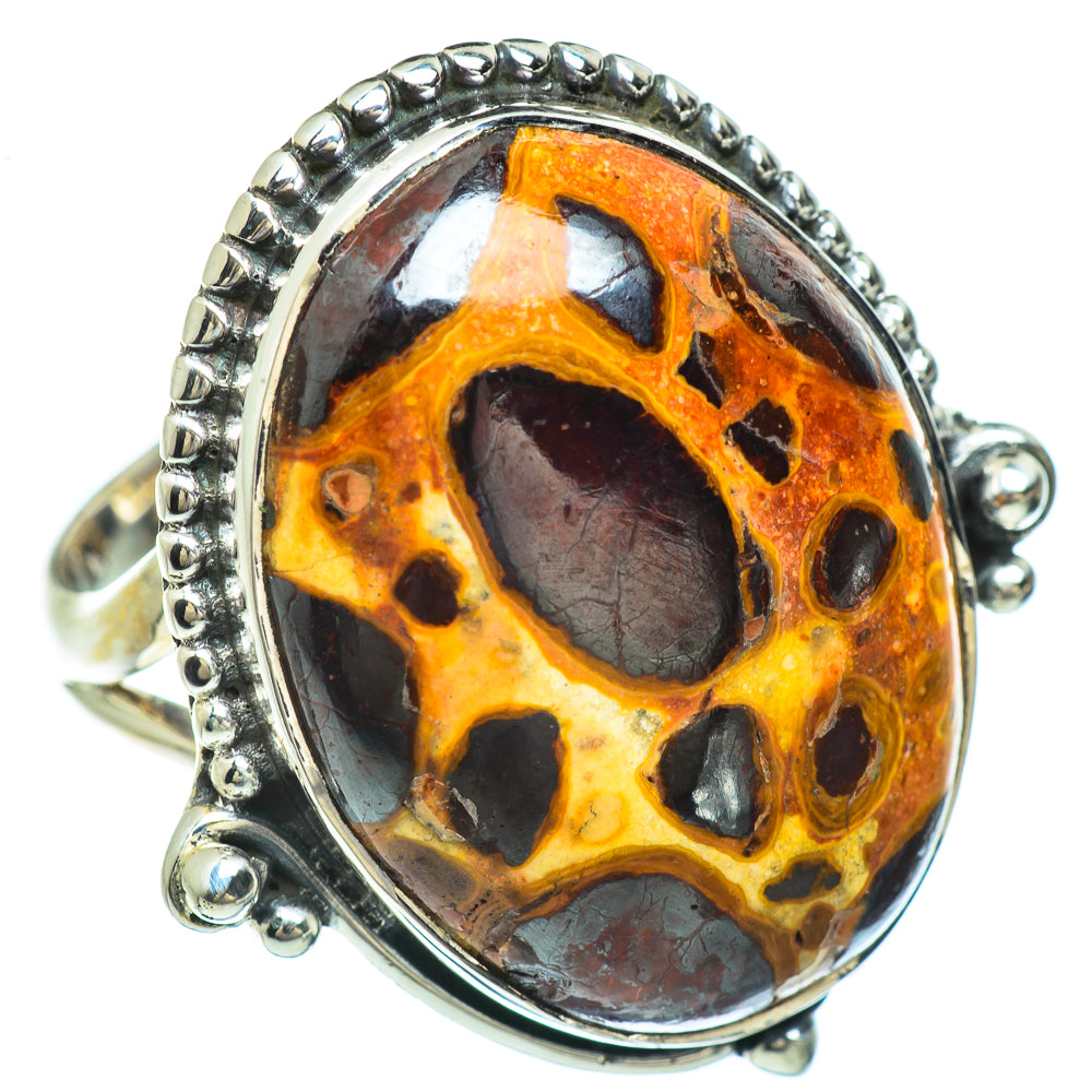 Chert Breccia Rings handcrafted by Anasilvercos - RING45419