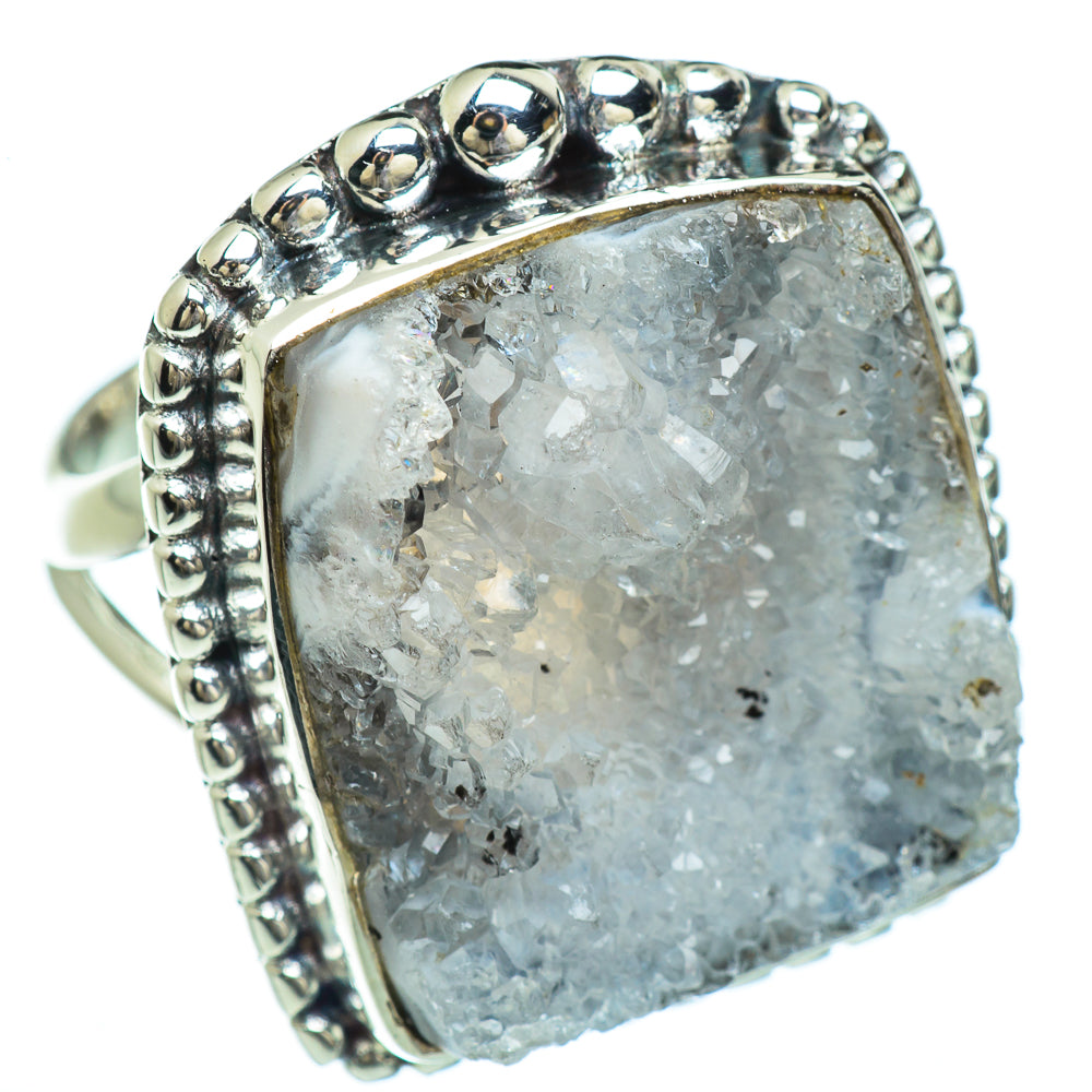 Desert Druzy Rings handcrafted by Anasilvercos - RING45431