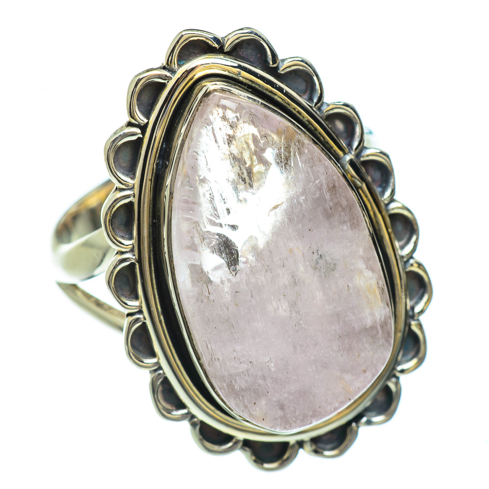 Rose Quartz Rings handcrafted by Anasilvercos - RING45468