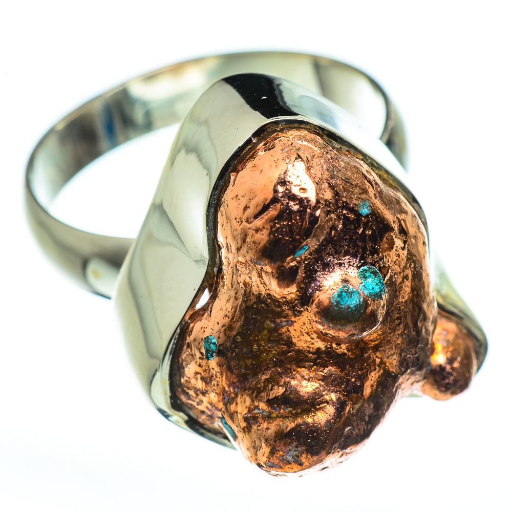 Splash Copper Rings handcrafted by Anasilvercos - RING45533