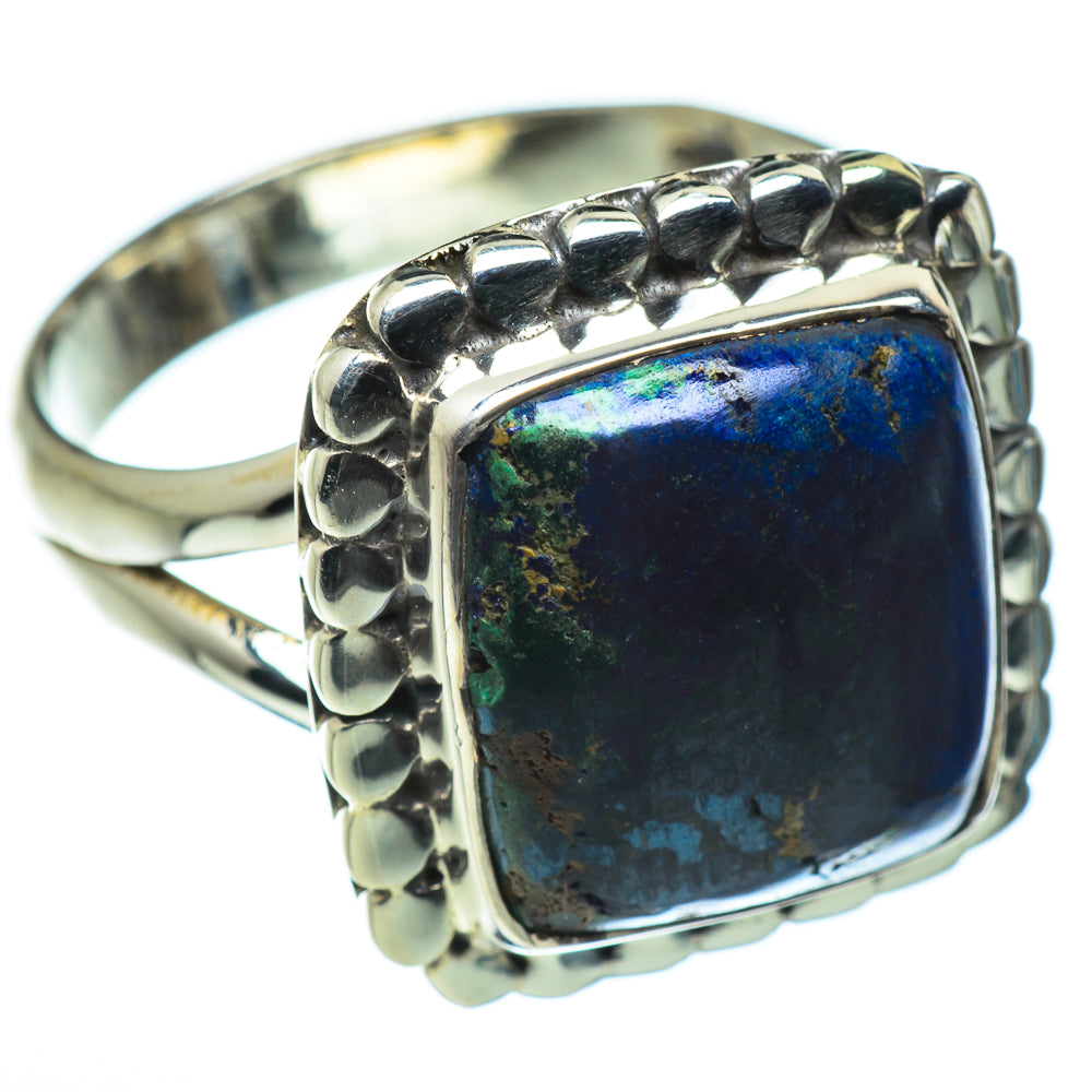 Azurite Rings handcrafted by Anasilvercos - RING45598