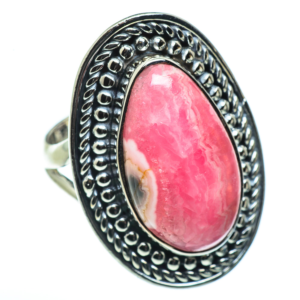 Rhodochrosite Rings handcrafted by Anasilvercos - RING45610