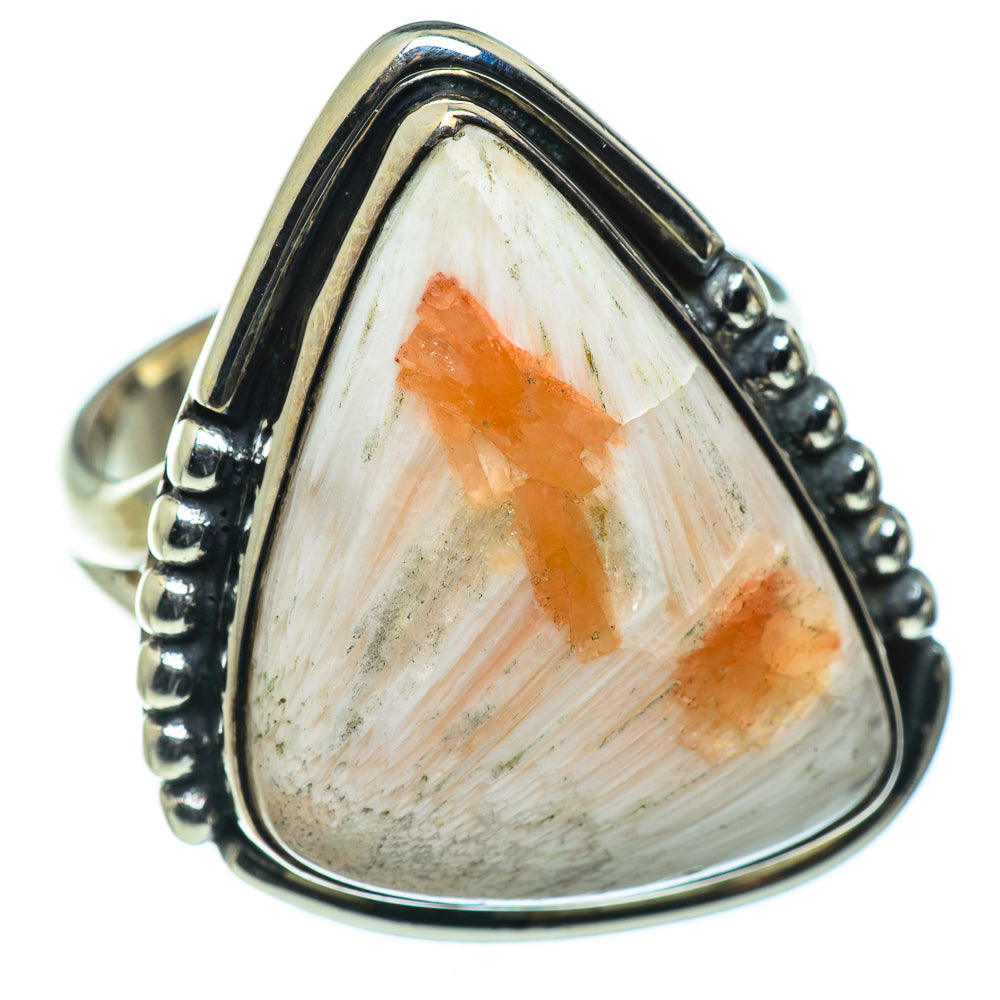 Scolecite Rings handcrafted by Anasilvercos - RING45654