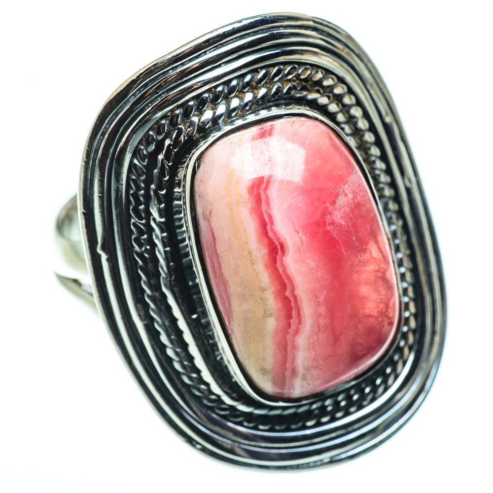 Rhodochrosite Rings handcrafted by Anasilvercos - RING45677