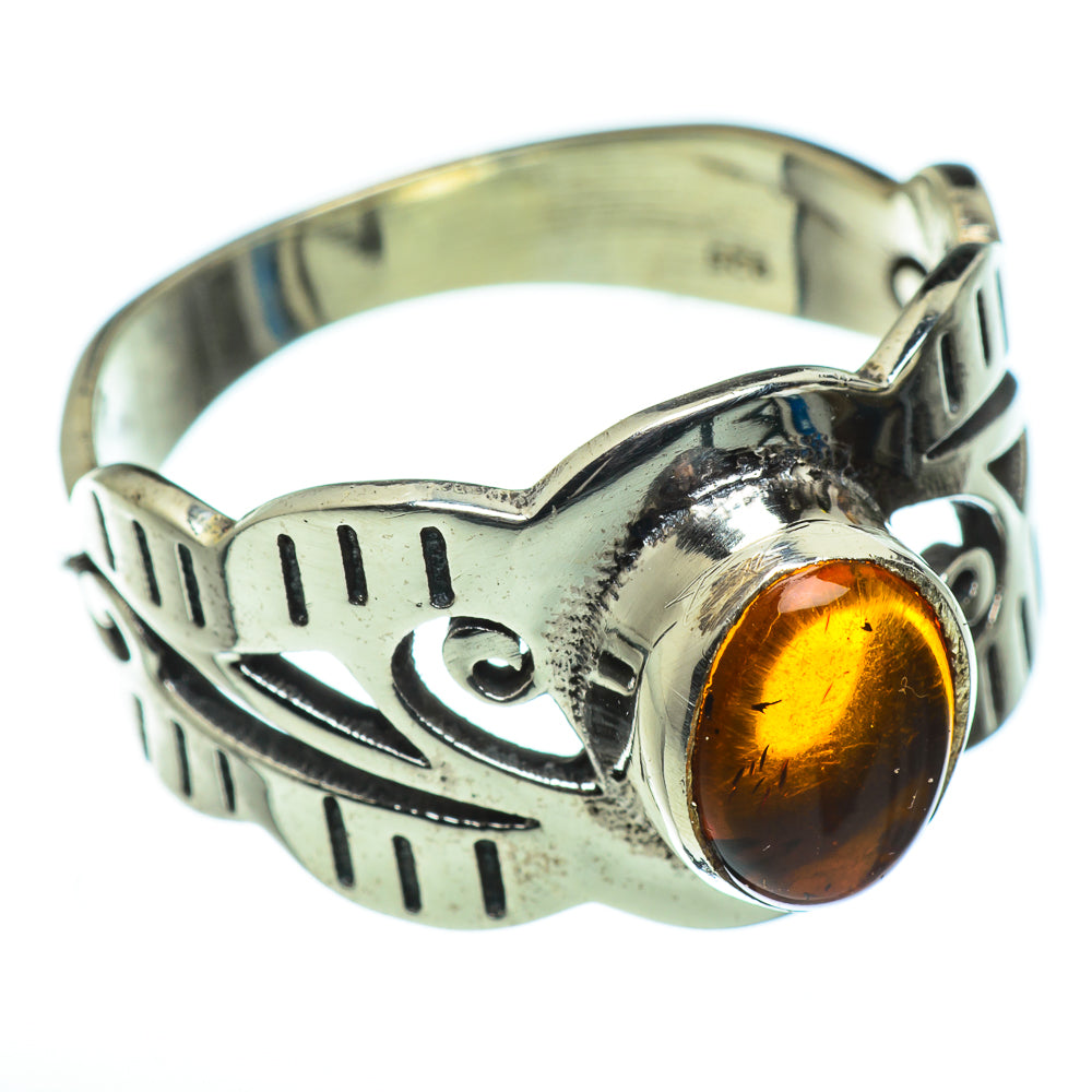 Baltic Amber Rings handcrafted by Anasilvercos - RING45714