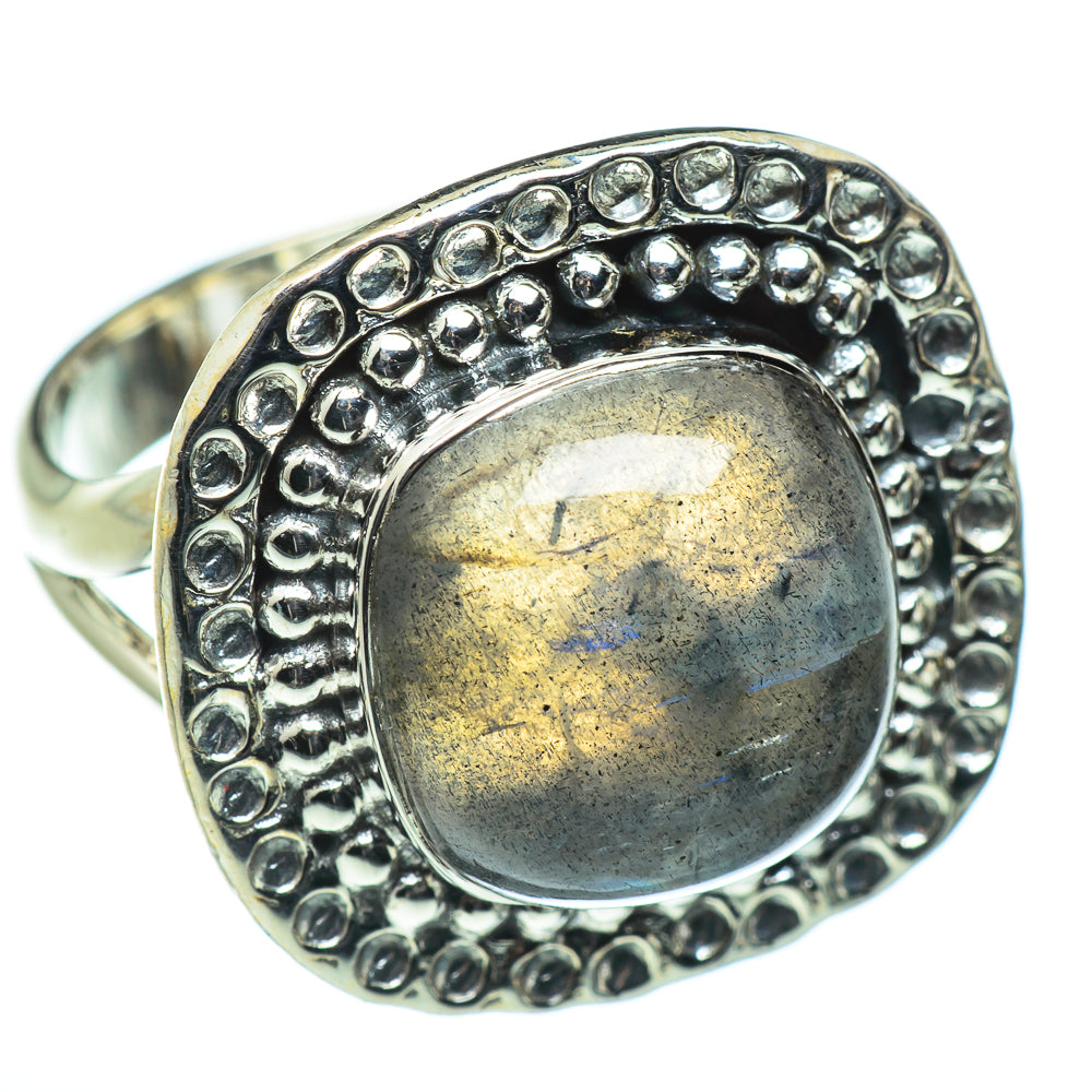 Labradorite Rings handcrafted by Anasilvercos - RING45726