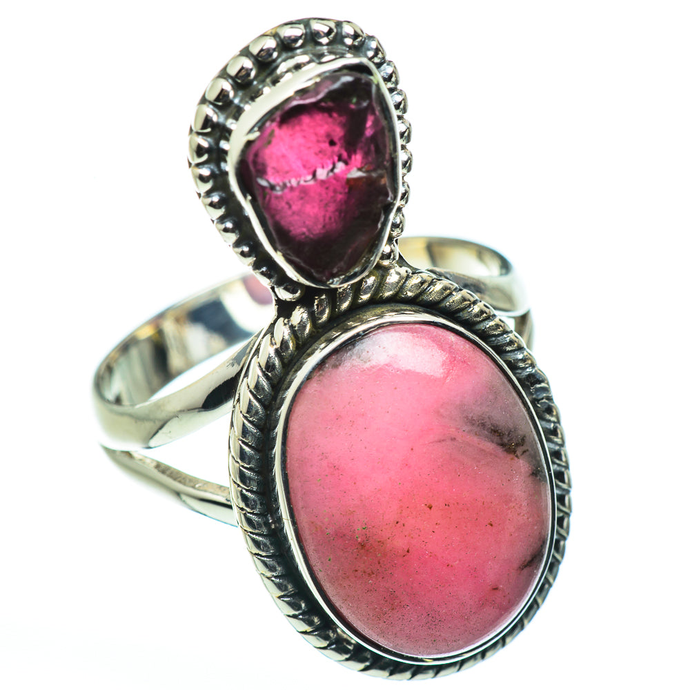 Rhodonite Rings handcrafted by Anasilvercos - RING45774