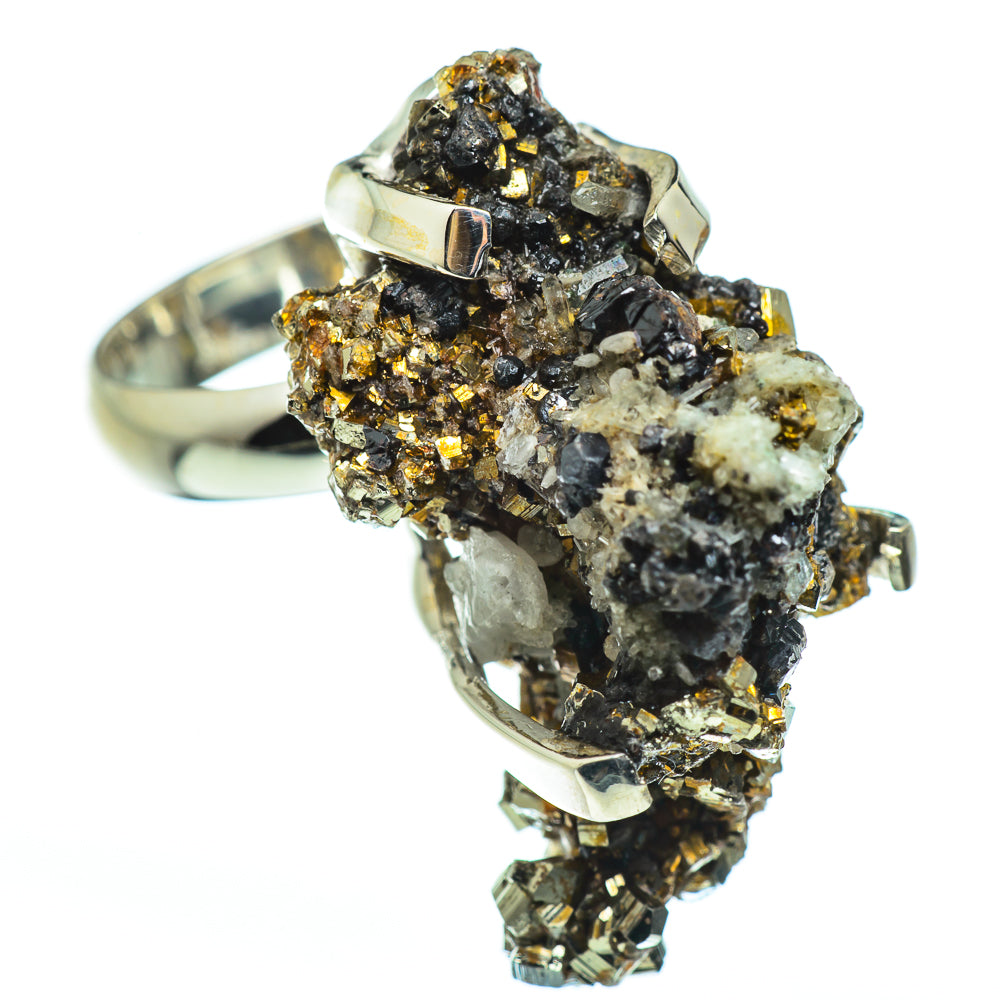 Bismuth Crystal Rings handcrafted by Anasilvercos - RING45826