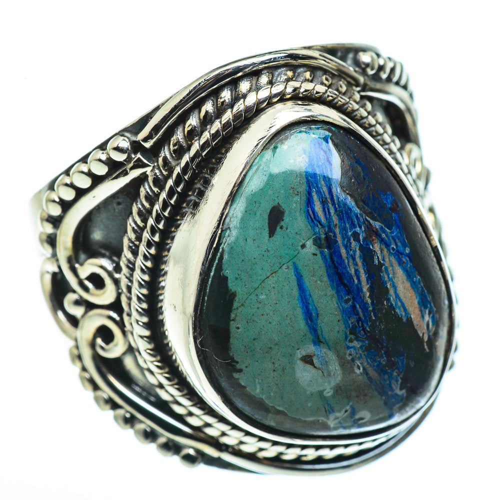 Azurite Rings handcrafted by Anasilvercos - RING45865