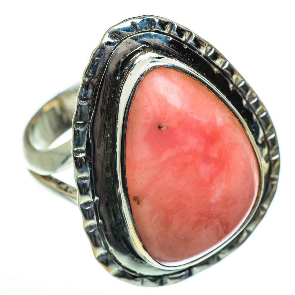 Pink Opal Rings handcrafted by Anasilvercos - RING45927