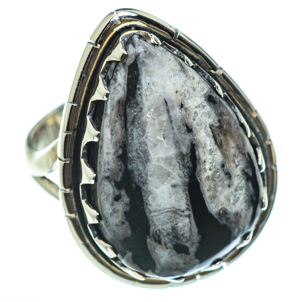 Chrysanthemum Stone Rings handcrafted by Anasilvercos - RING45932