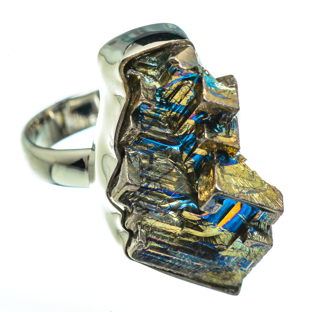 Bismuth Crystal Rings handcrafted by Anasilvercos - RING45961