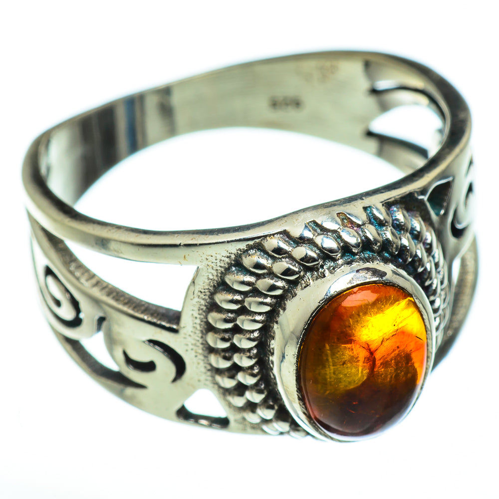 Baltic Amber Rings handcrafted by Anasilvercos - RING45976