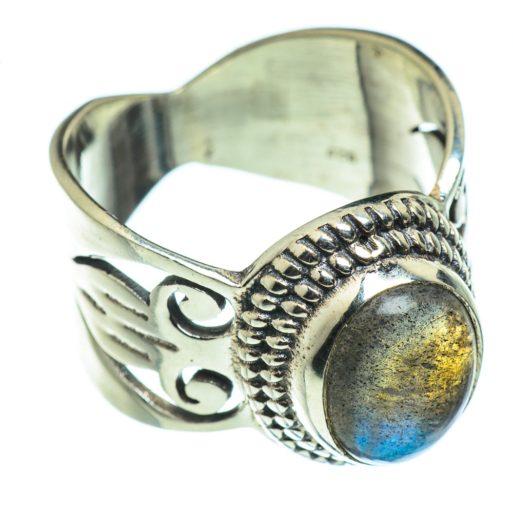 Labradorite Rings handcrafted by Anasilvercos - RING46071