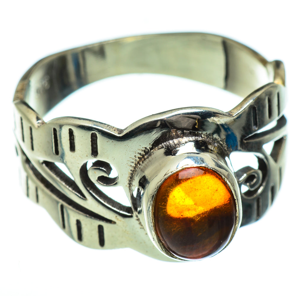 Baltic Amber Rings handcrafted by Anasilvercos - RING46102
