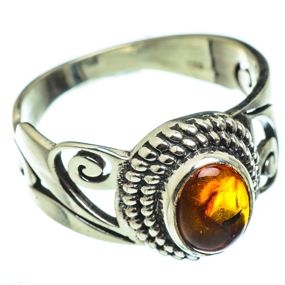 Baltic Amber Rings handcrafted by Anasilvercos - RING46148