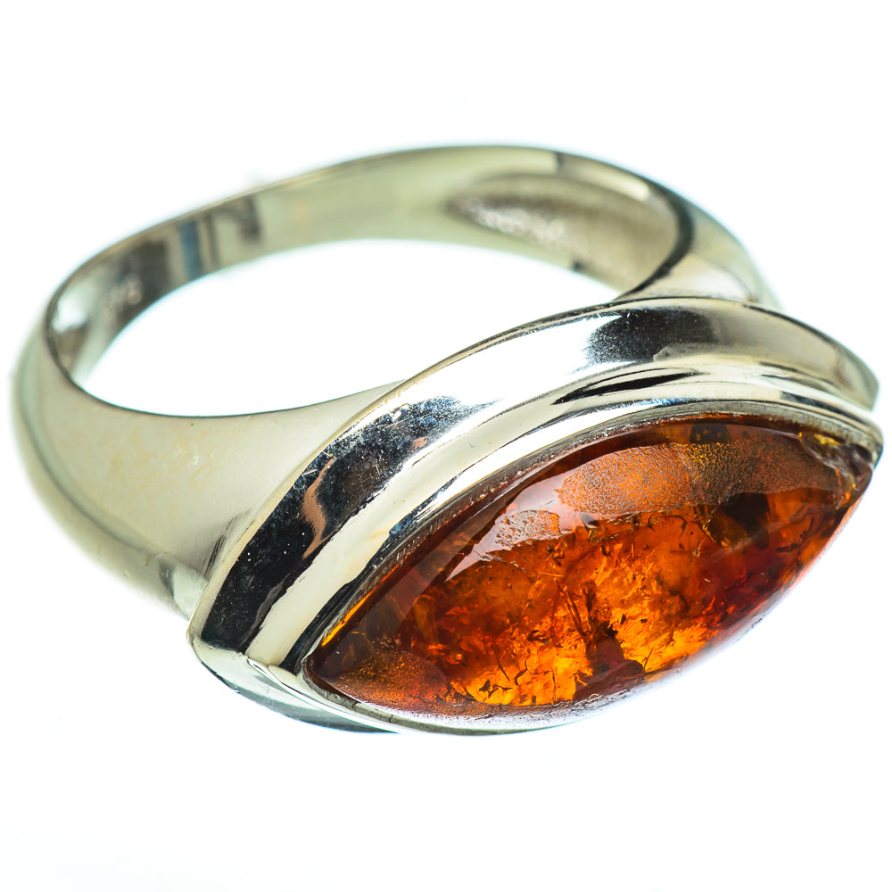 Baltic Amber Rings handcrafted by Anasilvercos - RING46155