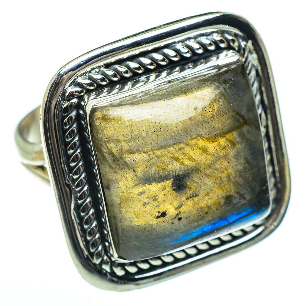 Labradorite Rings handcrafted by Anasilvercos - RING46173
