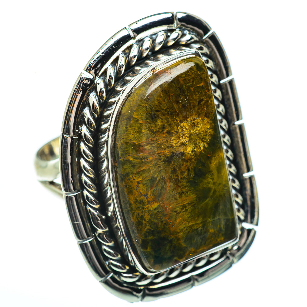 Ocean Jasper Rings handcrafted by Anasilvercos - RING46190