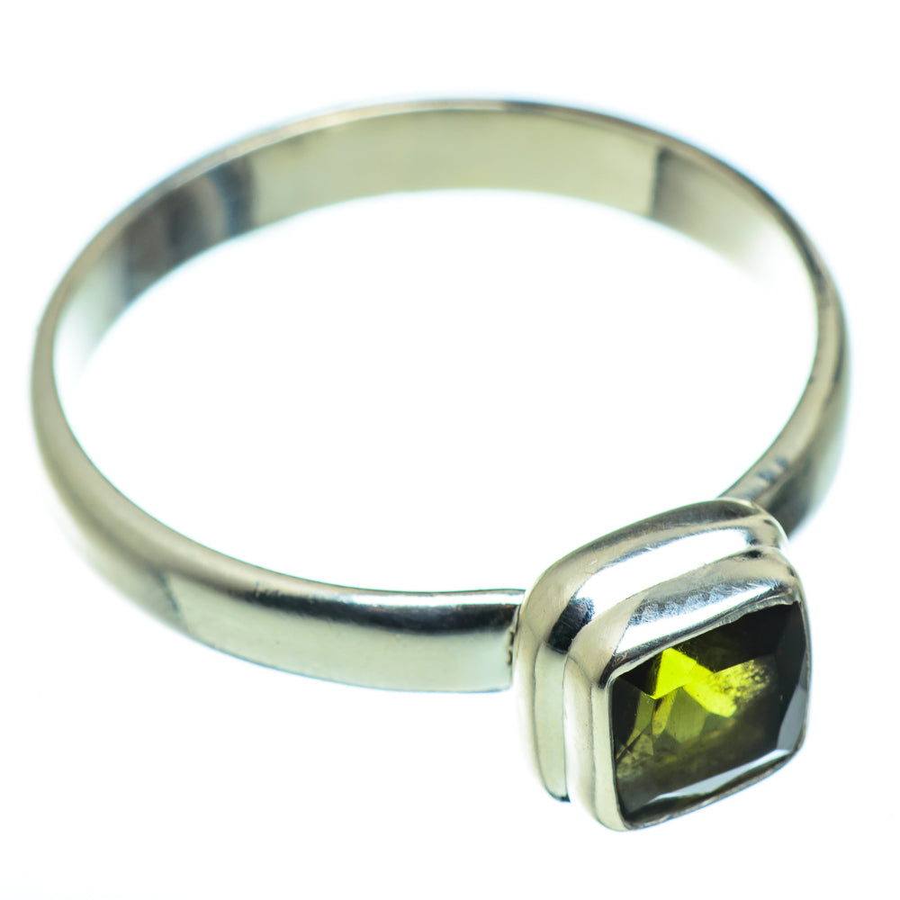 Chrome Diopside Rings handcrafted by Anasilvercos - RING46297