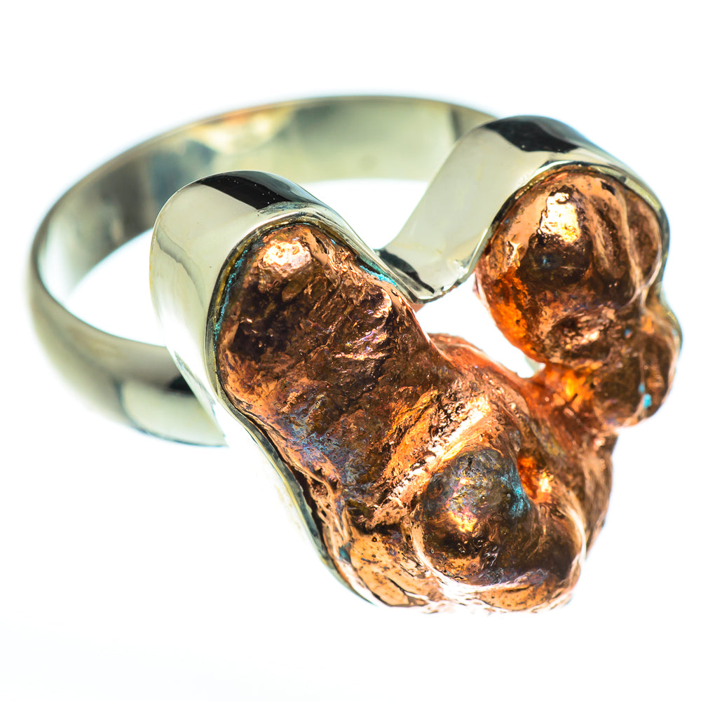 Splash Copper Rings handcrafted by Anasilvercos - RING46308
