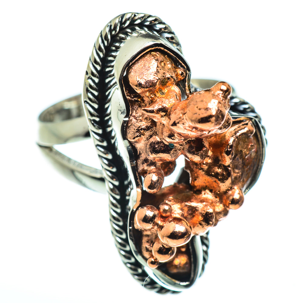 Splash Copper Rings handcrafted by Anasilvercos - RING46309