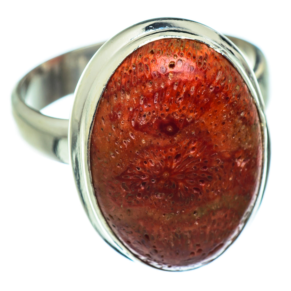 Sponge Coral Rings handcrafted by Anasilvercos - RING46330