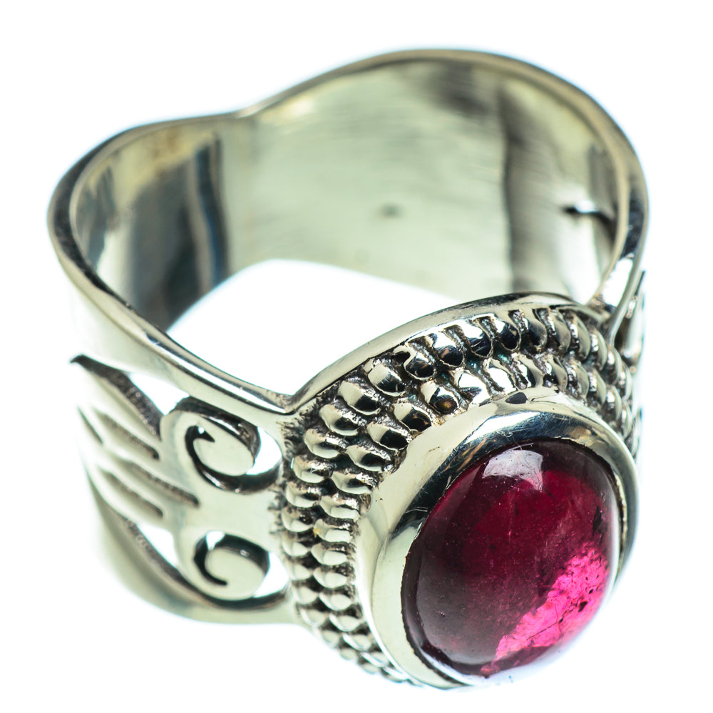 Garnet Rings handcrafted by Anasilvercos - RING46337