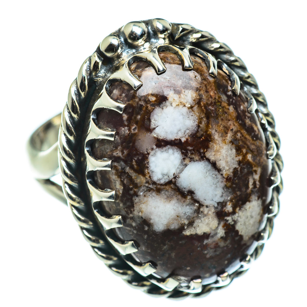 Peanut Wood Jasper Rings handcrafted by Anasilvercos - RING46359 - Photo 2