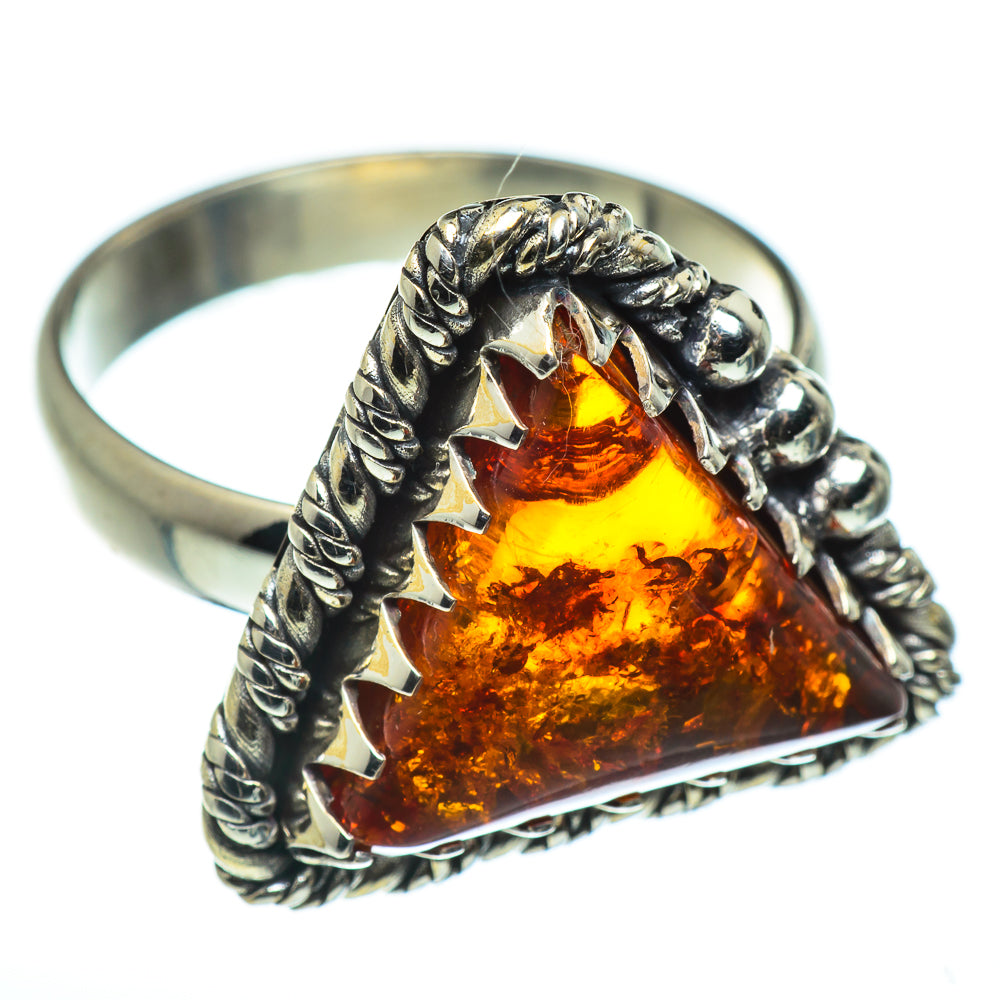 Baltic Amber Rings handcrafted by Anasilvercos - RING46360