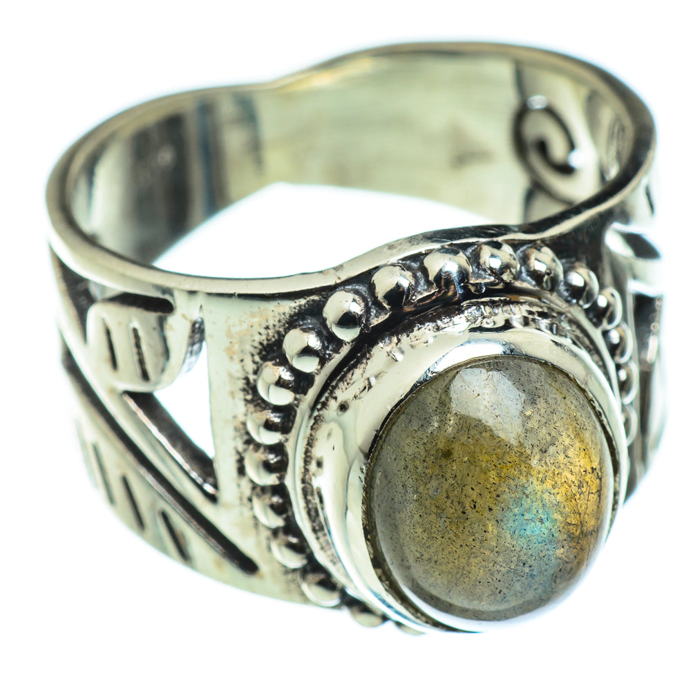 Labradorite Rings handcrafted by Anasilvercos - RING46410