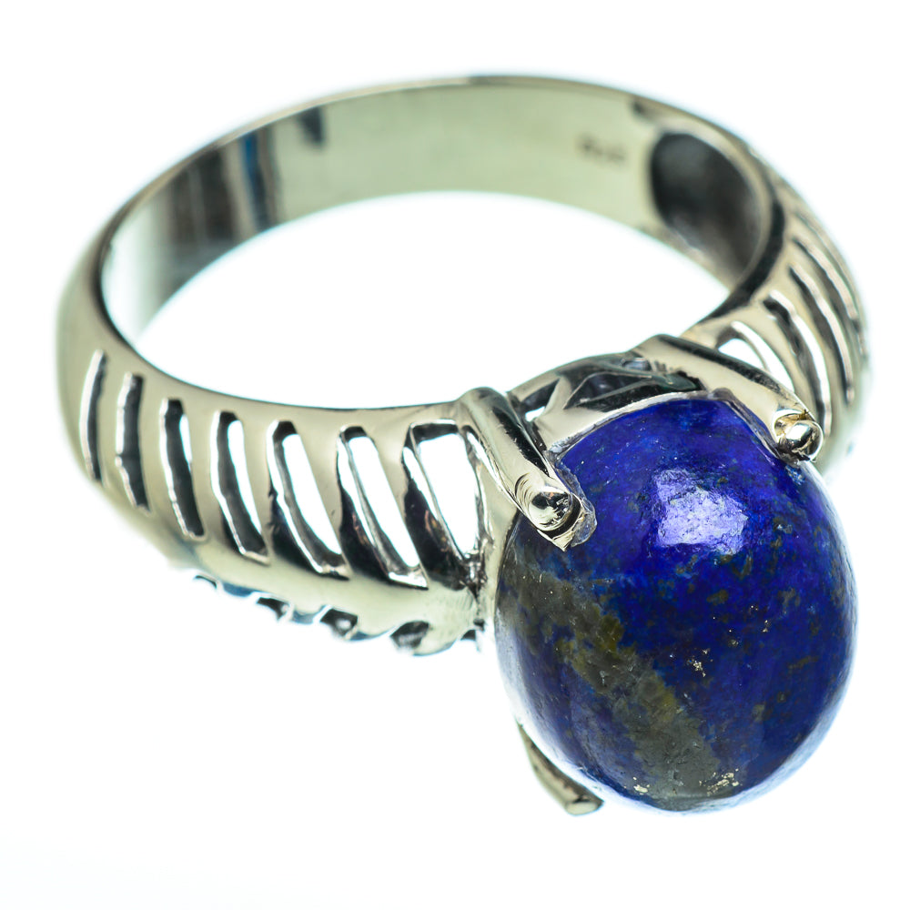 Lapis Lazuli Rings handcrafted by Anasilvercos - RING46413