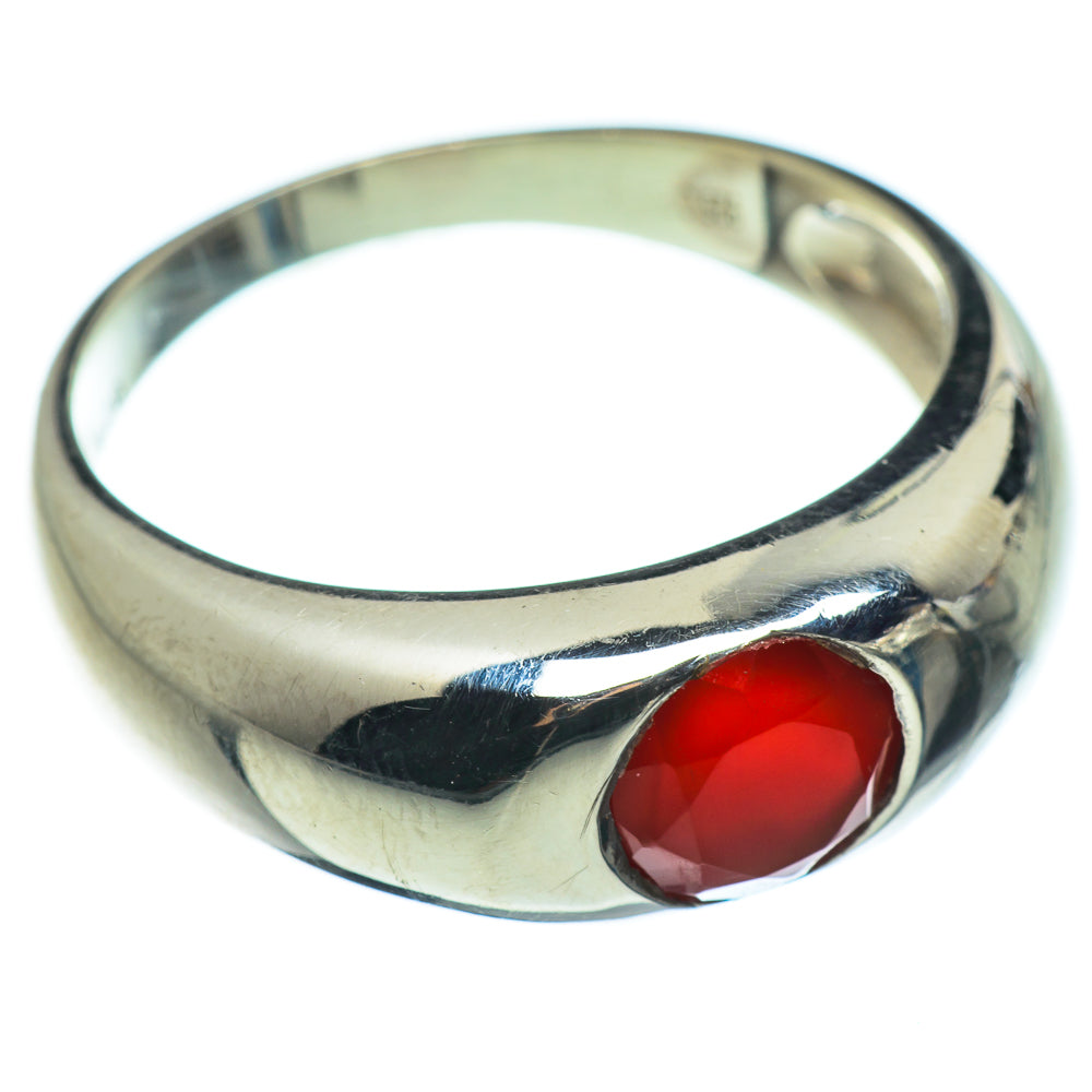 Red Onyx Rings handcrafted by Anasilvercos - RING46424
