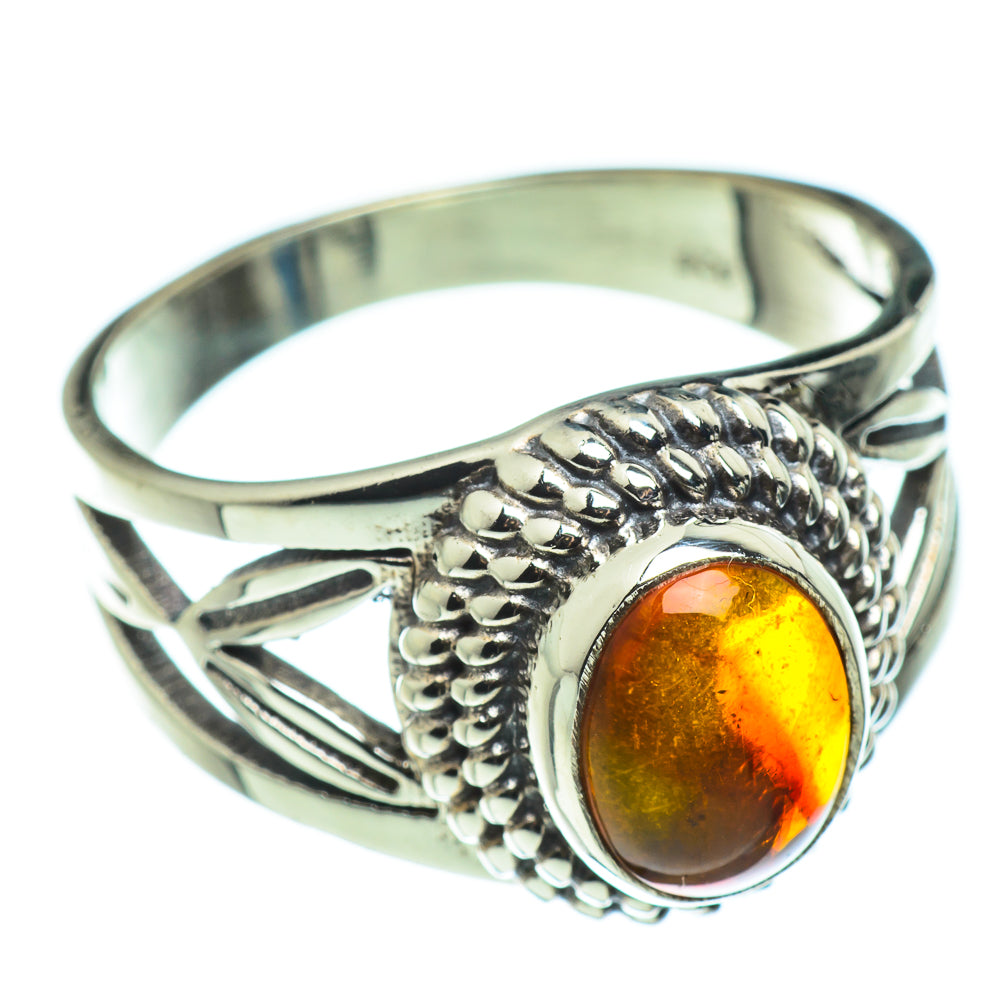 Baltic Amber Rings handcrafted by Anasilvercos - RING46480