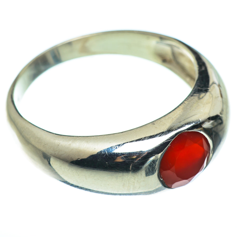 Red Onyx Rings handcrafted by Anasilvercos - RING46506