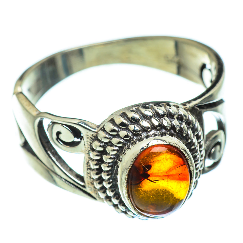 Baltic Amber Rings handcrafted by Anasilvercos - RING46563