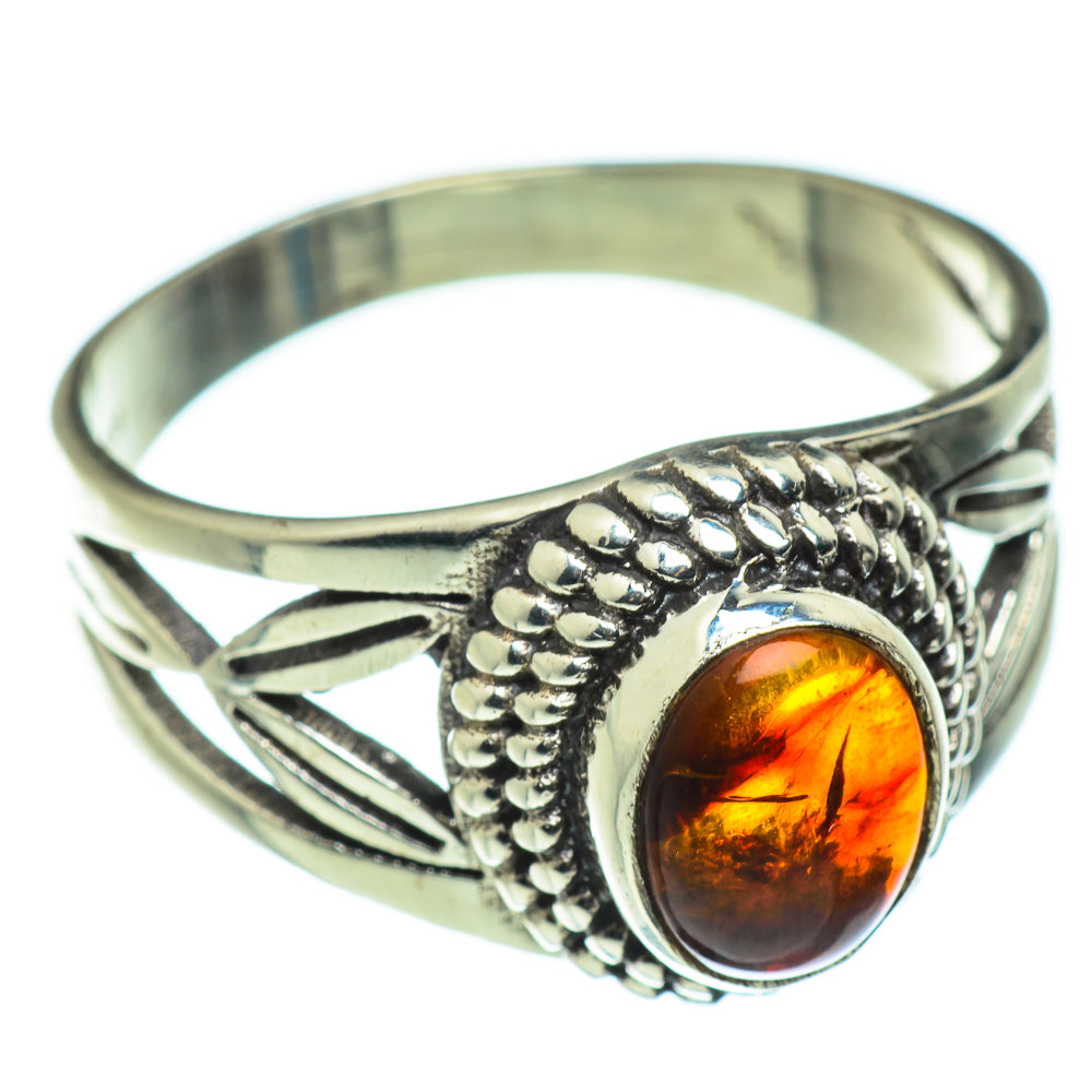 Baltic Amber Rings handcrafted by Anasilvercos - RING46568