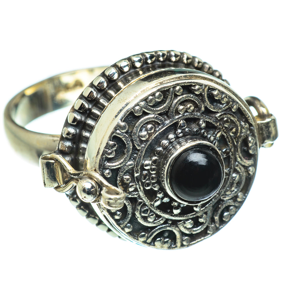 Black Onyx Rings handcrafted by Anasilvercos - RING46577