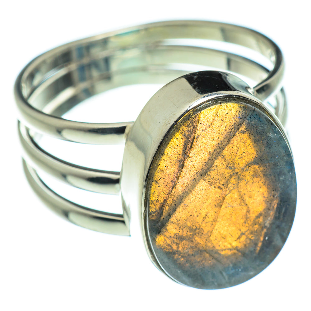 Labradorite Rings handcrafted by Anasilvercos - RING46582