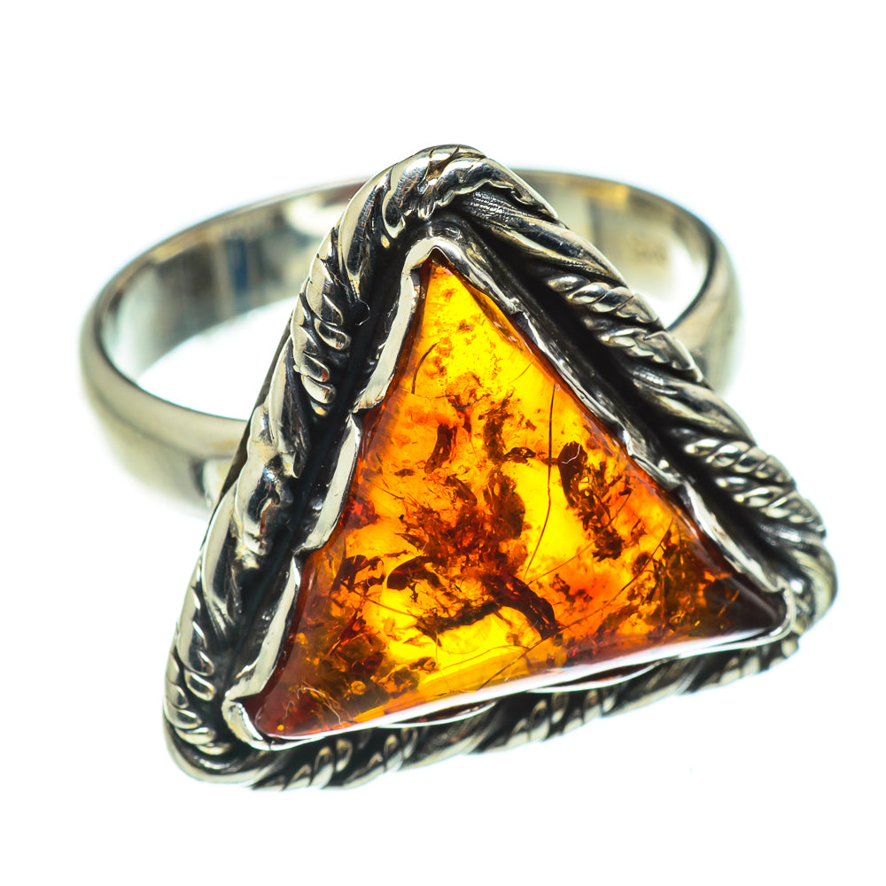 Baltic Amber Rings handcrafted by Anasilvercos - RING46624