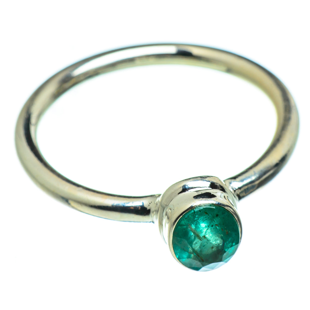 Zambian Emerald Rings handcrafted by Anasilvercos - RING46636