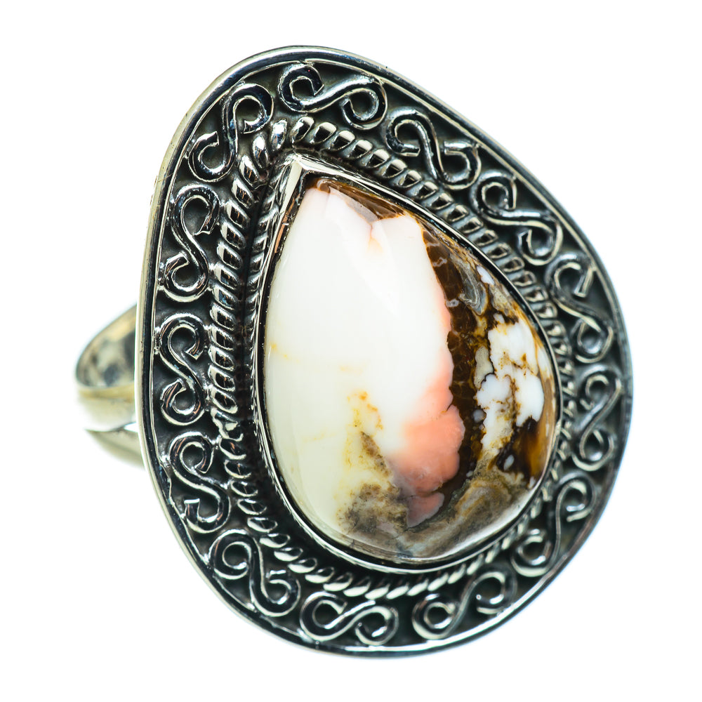 Peanut Wood Jasper Rings handcrafted by Anasilvercos - RING46670