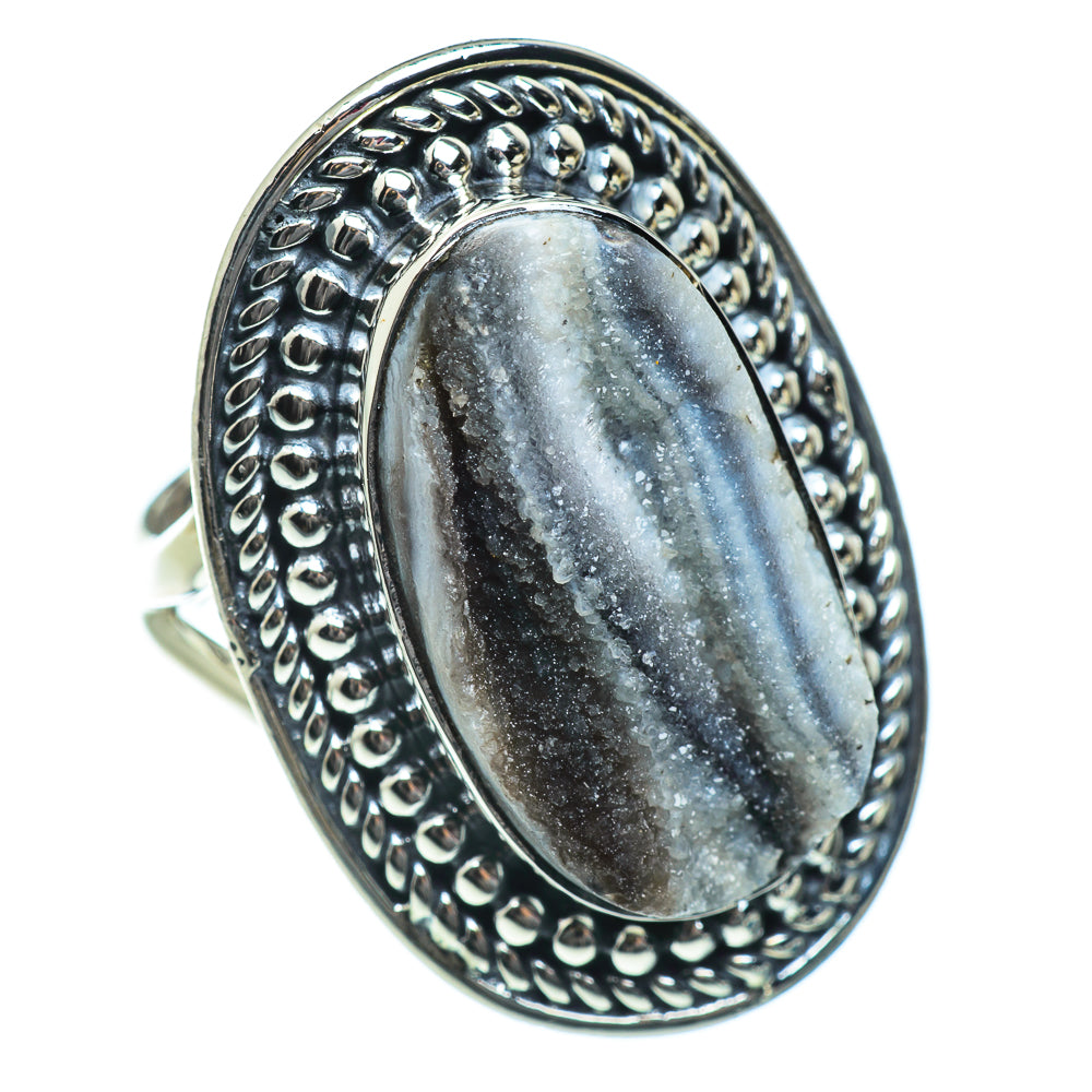 Desert Druzy Rings handcrafted by Anasilvercos - RING46723