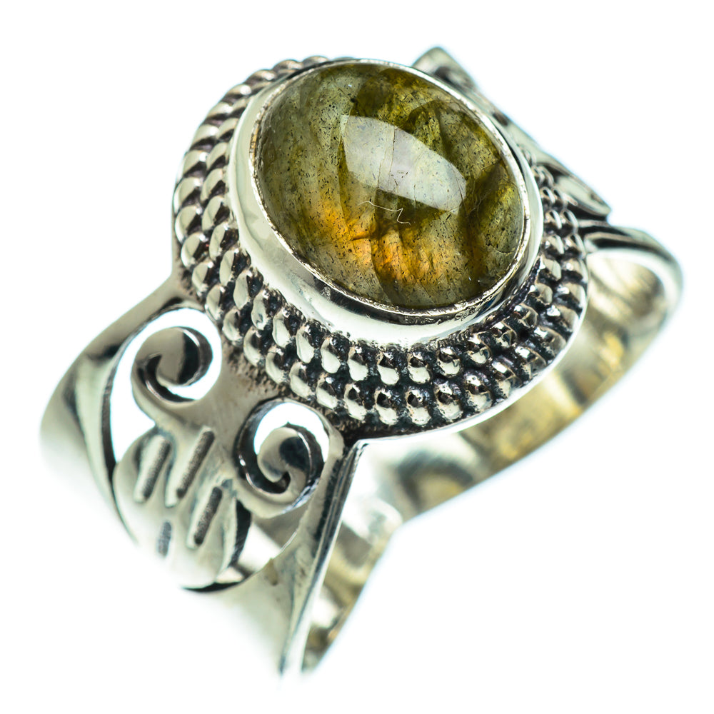 Labradorite Rings handcrafted by Anasilvercos - RING46732